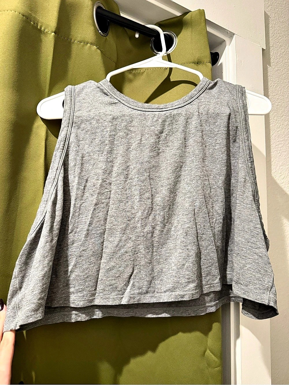 Skims Cropped Boyfriend Tank